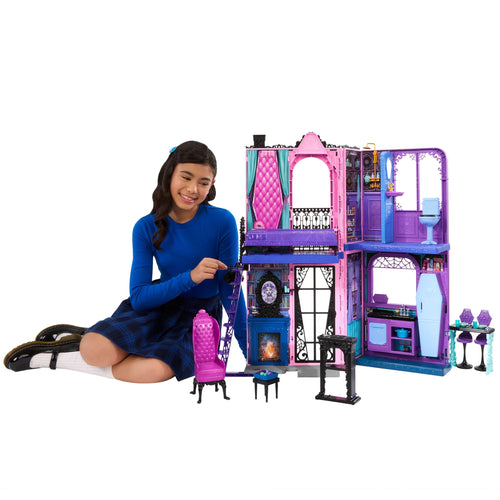 Puppenhaus Monster High Boo-tique Hotel 5 Spielbereiche klappbar