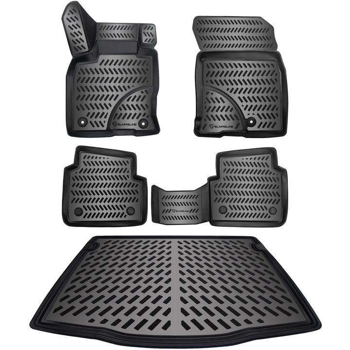 Gummimatten + Kofferraumwanne Set Ford Kuga III 2019-2026 TPE