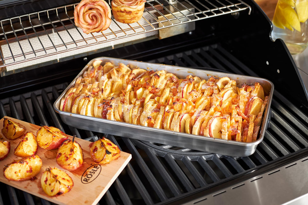 Grillplanke Zedernholz 40x19,5 cm für Fisch &amp; Fleisch, 2er-Set - Bild 5