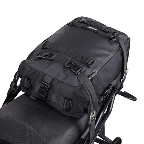 Motorrad Satteltasche Polyester wasserdicht 20L modular erweiterbar