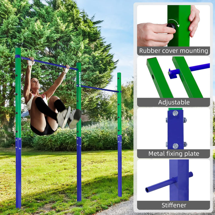 Reckstange Outdoor 5-stufig höhenverstellbar 80–180 cm bis 150 kg - Bild 6