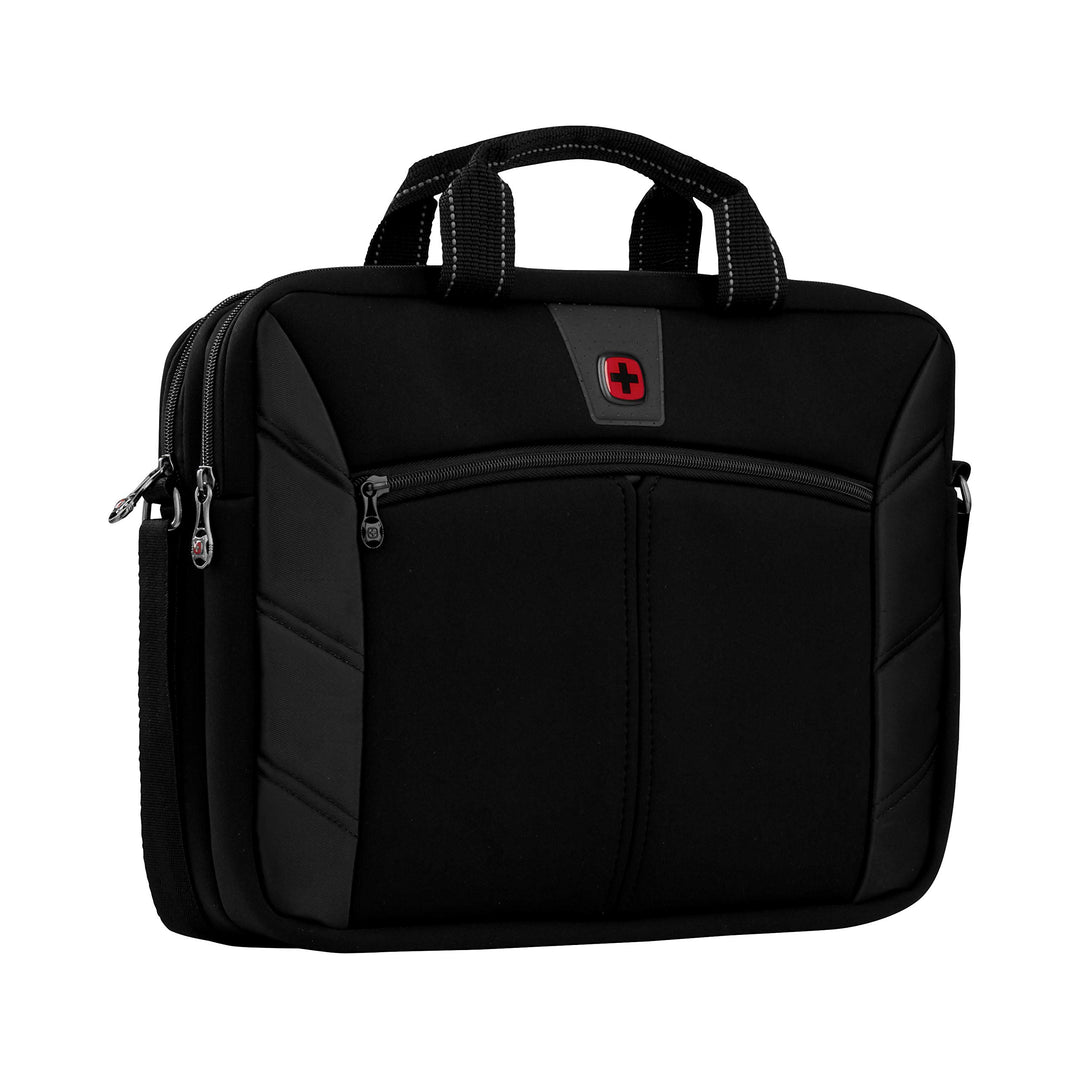 Laptoptasche Messenger 16 Zoll 8 l Schwarz für Büro und Uni - Bild 3