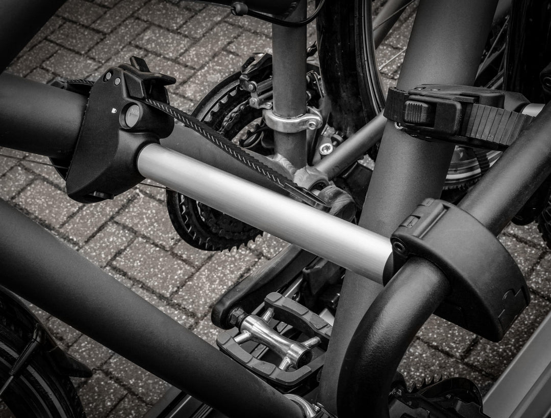 Fahrrad Rahmenhalter lang für Fahrradträger Ø 25+30mm abschliessbar - Bild 2