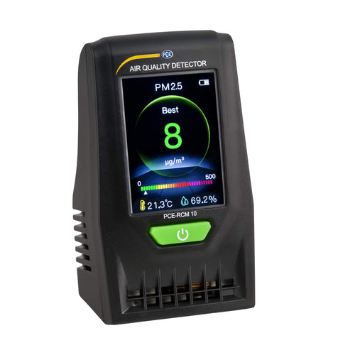 Feinstaubmessgerät 3-in-1 PM2.5/Luftfeuchte/Temperatur mit USB