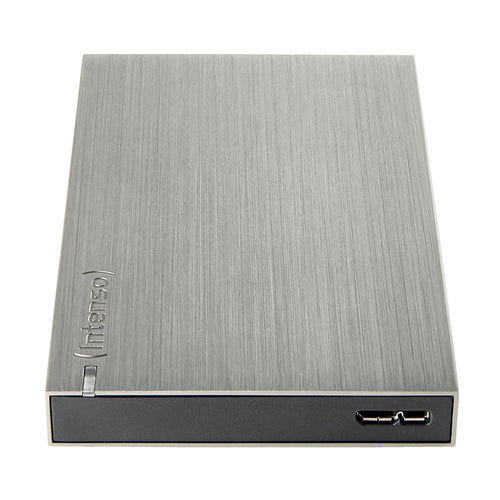Externe Festplatte 2,5 Zoll 1 TB USB 3.2 Aluminium silber