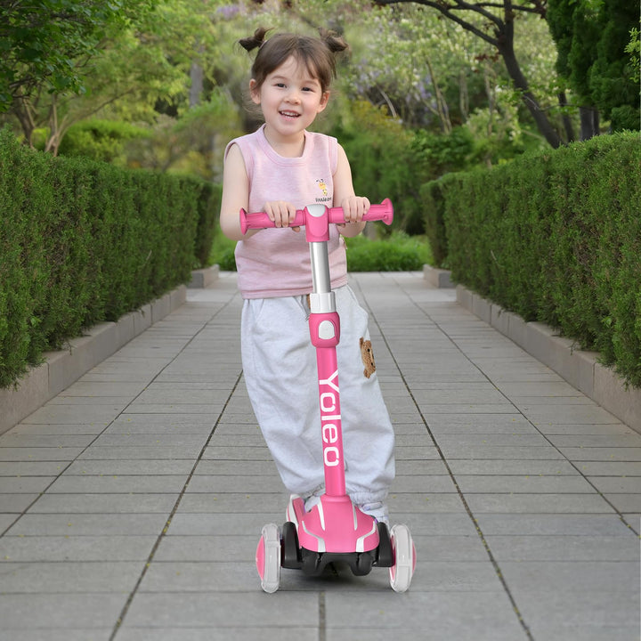Dreirad-Scooter Kinder klappbar 4-fach höhenverstellbar 3–12 Jahre - Bild 9