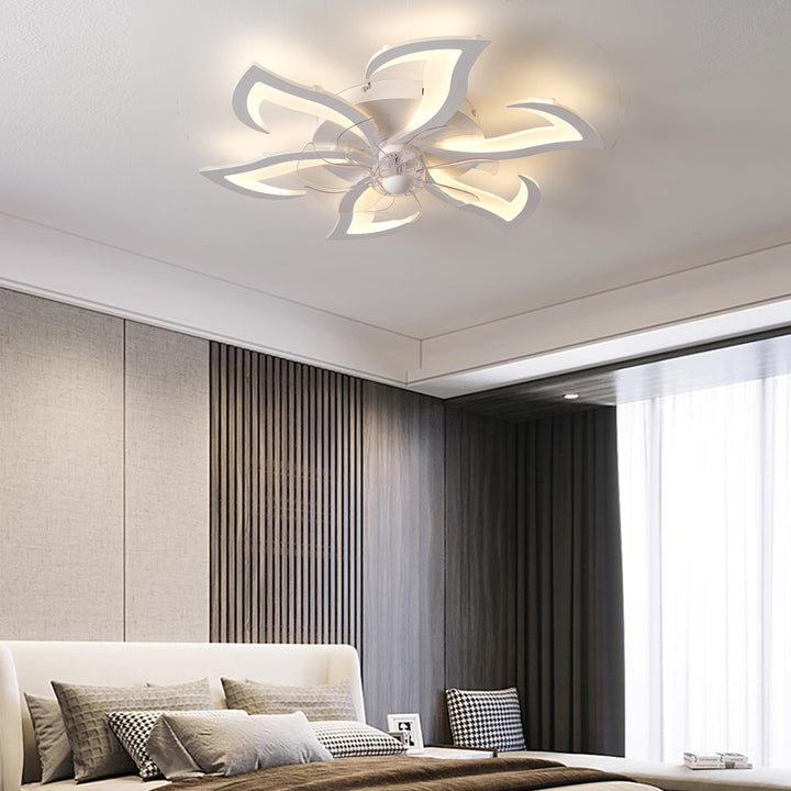 Deckenventilator mit Licht 7 Blätter 6 Stufen dimmbar 70cm - Bild 5