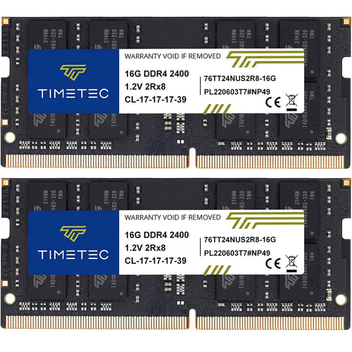RAM-Kit DDR4 32 GB (2x16 GB) 2400 MHz SODIMM 260-Pin für Laptops