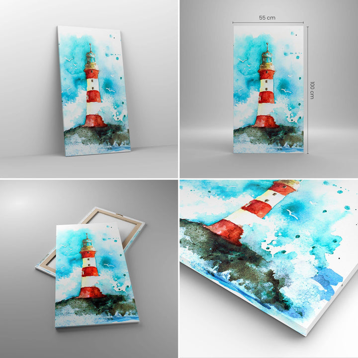 Leinwandbild Kinder &amp; Landschaften 55x100 cm aufhängefertig - Bild 2