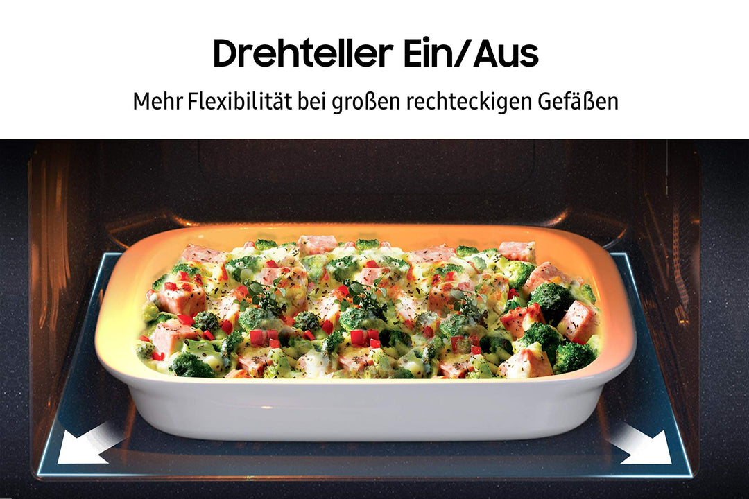 Kombi-Mikrowelle mit Grill und Heissluft 32 Liter Slim-Fry Silber - Bild 6