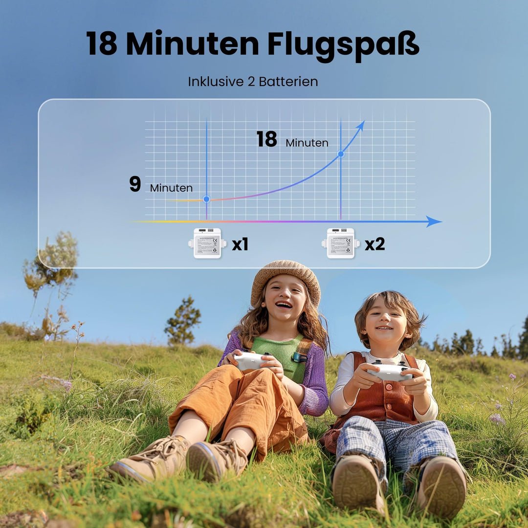 Kinder-Drohne mit 1080P HD-Kamera und STEM-Lernmodul 72g - Bild 5