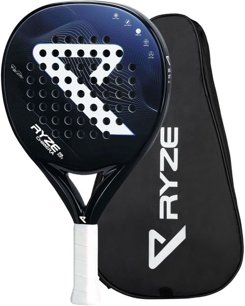 Padel Schläger Kohlefaser & Fiberglas ultraleicht 360g Unisex