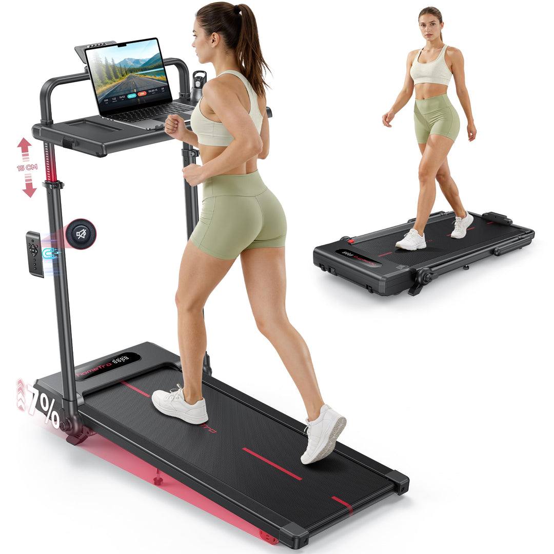 Laufband klappbar 3,0 PS Motor 7% Steigung Heim-Fitness