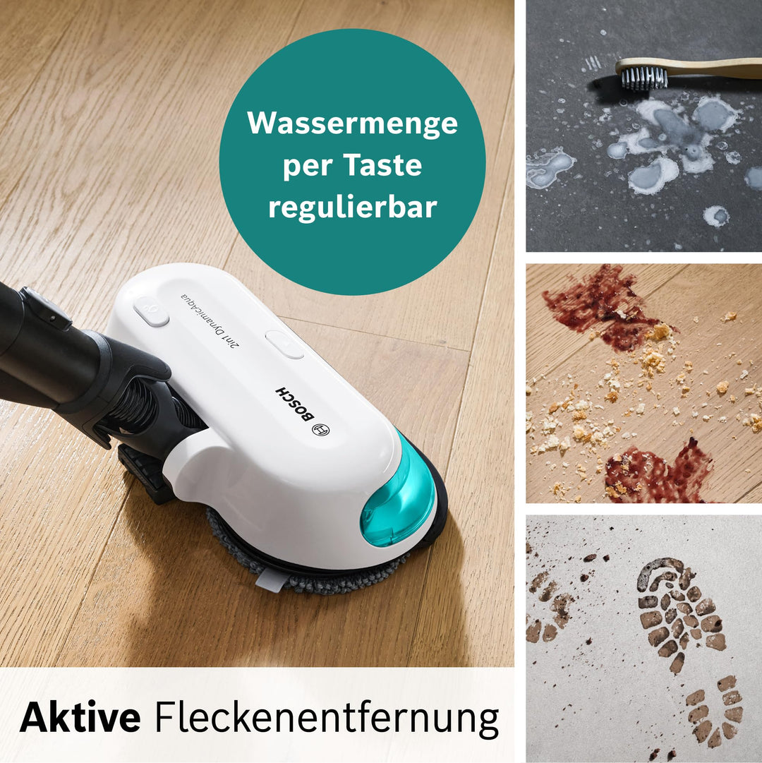 Akku-Staubsauger kabellos 2in1 Saugen &amp; Wischen HEPA Allergiker - Bild 8
