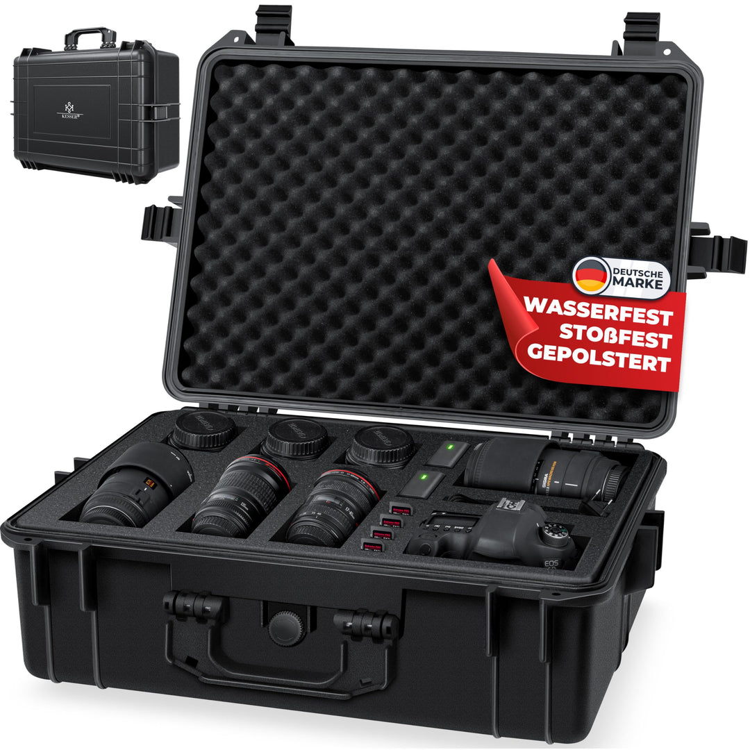 Kamerakoffer Hartschale 35L wasserdicht staubdicht für Foto-Equipment
