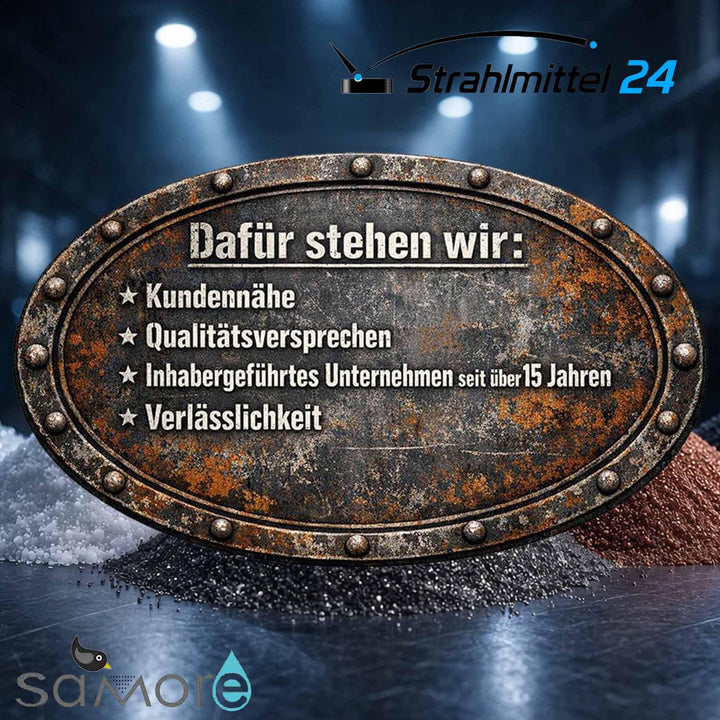 Glasperlen Strahlmittel 100–200 µm für Metall und Kunststoff 25 kg - Bild 5