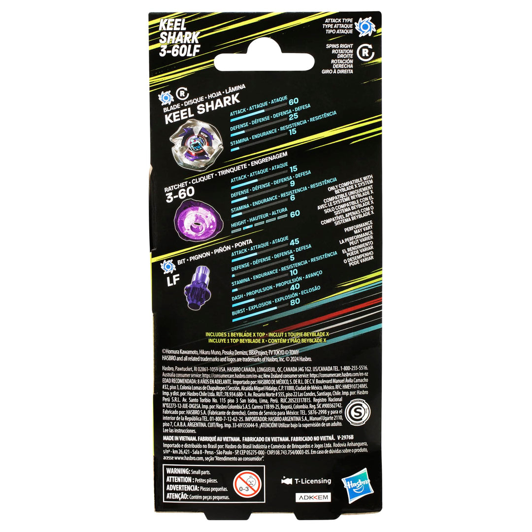 Beyblade Kreisel Booster Pack Keel Shark 3-60LF ab 8 Jahren - Bild 4