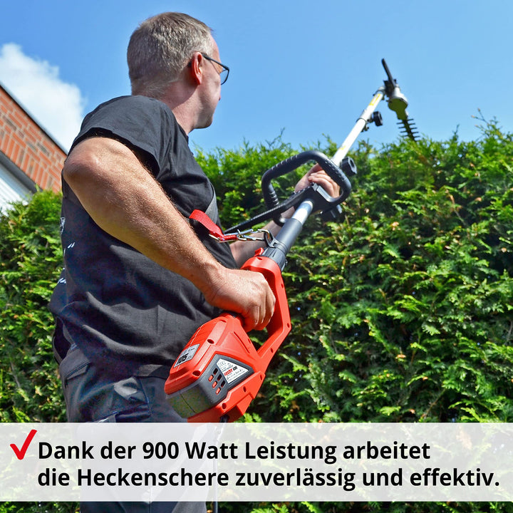 Elektro-Teleskopheckenschere 900W 41cm Schnittlänge 4m Reichweite - Bild 4