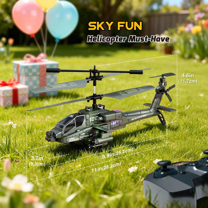 RC Helikopter mit Altitude Hold 2x Akku 20 Min Flugzeit ab 8 - Bild 8