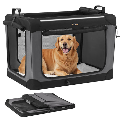 Faltbare Hundebox XL Oxford-Gewebe 91x64cm für grosse Hunde