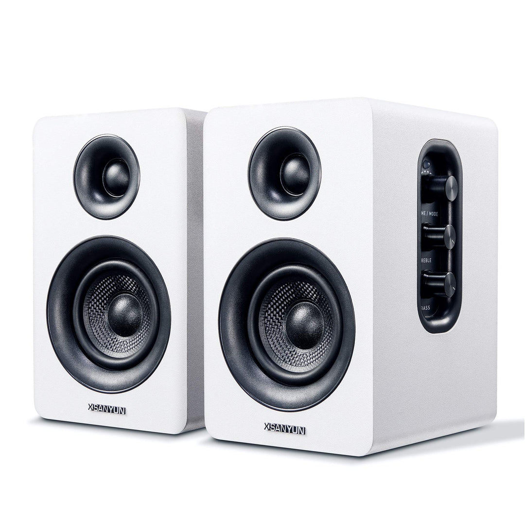 Regal-Lautsprecher Aktiv 30W×2 Kohlefaser-Treiber Bluetooth 5.0 USB