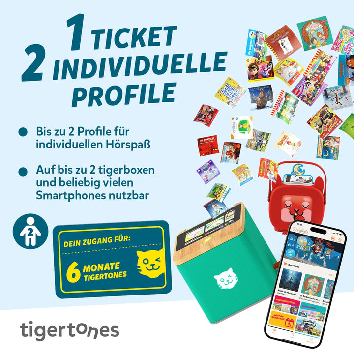 Kinder-Streaming-Zugang tigertones Duo 6 Monate, 30.000 Titel - Bild 4