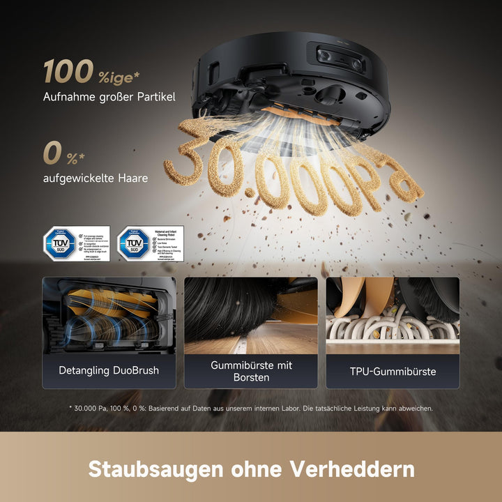 Saugroboter mit Rollenwischer 30.000 Pa AquaRoll Selbstreinigung - Bild 8