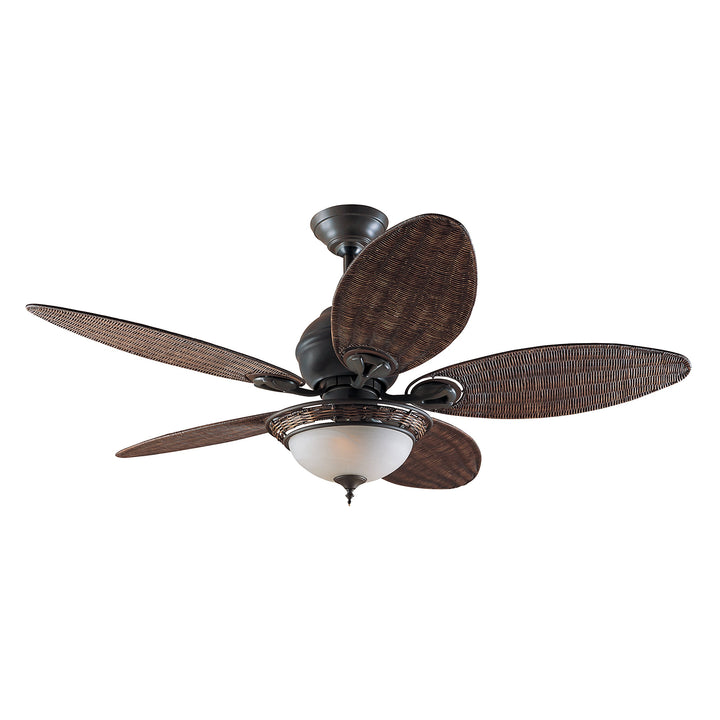 Deckenventilator mit Licht 137 cm Bronze 5 Flügel Zugschalter - Bild 4