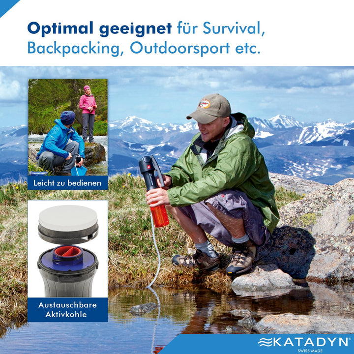 Wasserfilter Outdoor 3-stufig für 1-4 Personen, 2 L/min, 425 g - Bild 8
