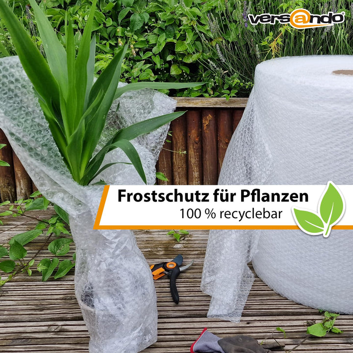 Luftpolsterfolie 100m x 100cm Noppenfolie transparent für Versand - Bild 4