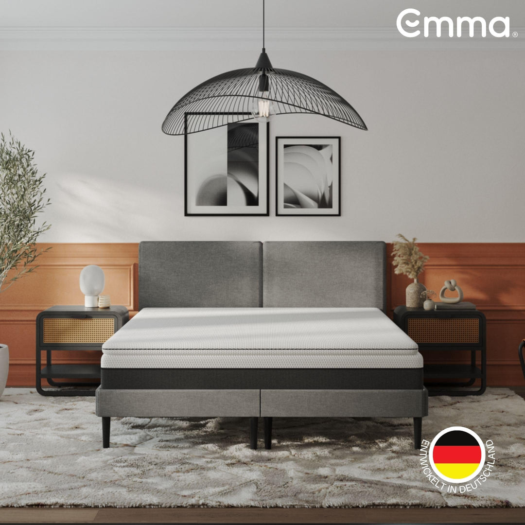 Matratzentopper Wende-Topper 80x200 Airgocell &amp; Kaltschaum hart/weich
