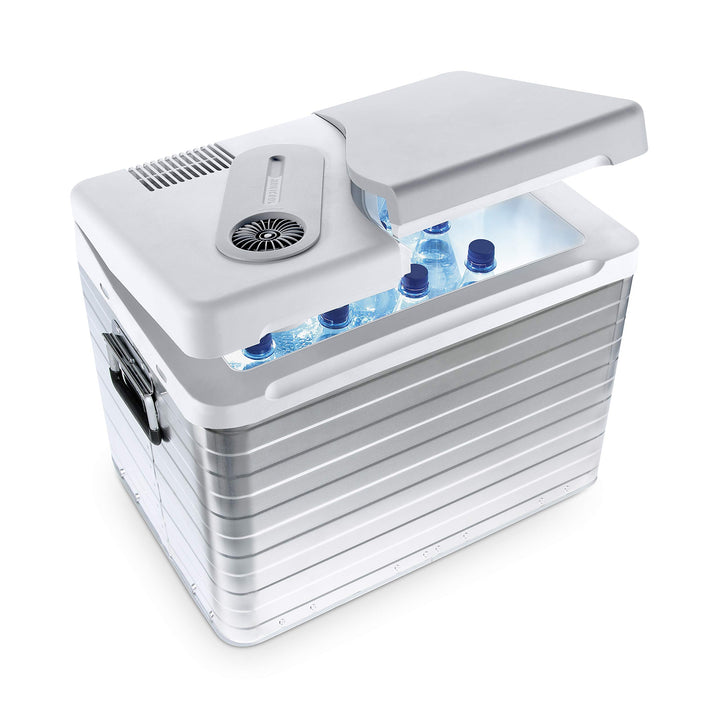 Elektrische Kühlbox 39 L Aluminium 12V/230V für Auto &amp; Camping
