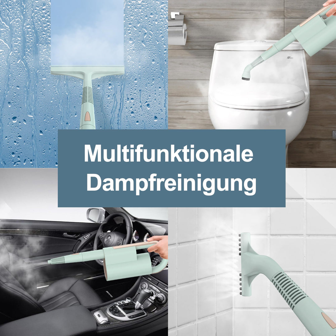 Dampfreiniger 2-in-1 mit Handgerät 1200W 3 Modi für Böden und Fugen - Bild 5