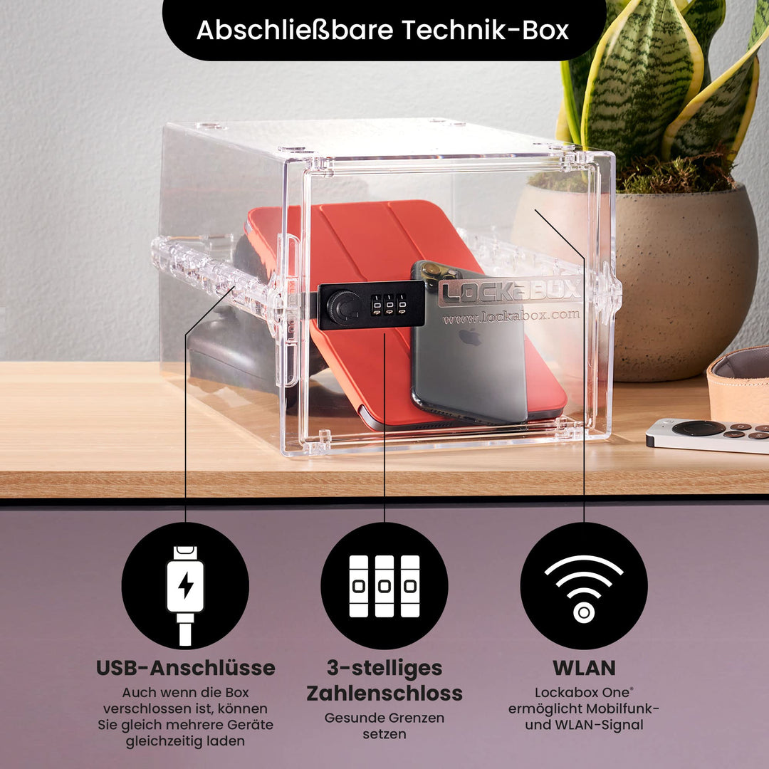 Abschliessbare Box Zahlenschloss 10L Polycarbonat BPA-frei transparent - Bild 10