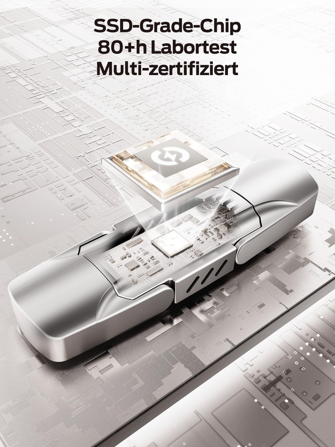 USB Stick 1TB Dual USB-C &amp; USB-A 3.2 Gen2 externe SSD Zink - Bild 8