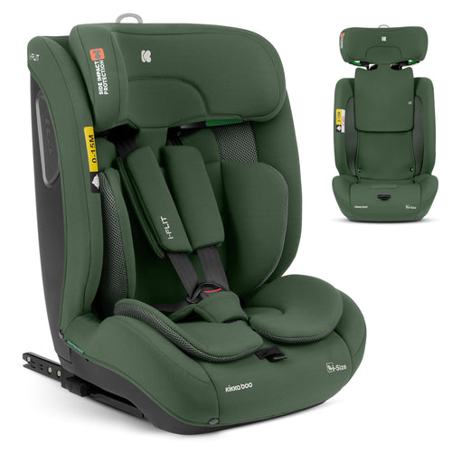 Kindersitz i-Size ISOFIX 9-36 kg Gruppe 1/2/3 Armeegrün