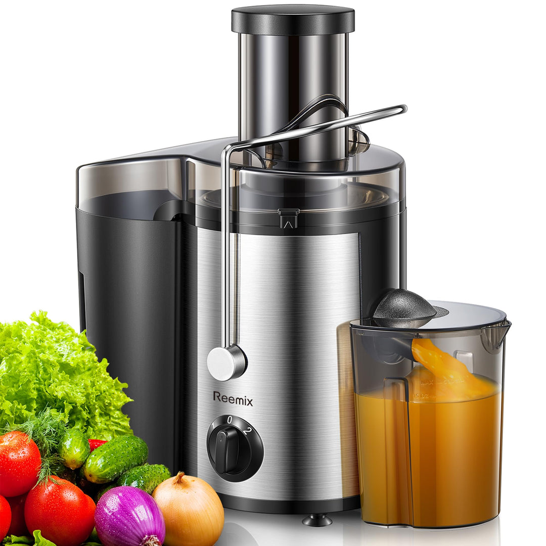 Zentrifugalentsafter 800W mit 72mm Einfüllöffnung für Obst und Gemüse
