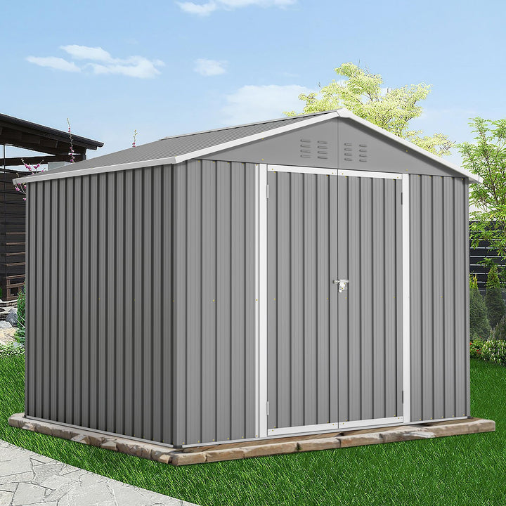 Trapezblech Set 22-teilig verzinkter Stahl 10,12m² für Carport Gartenhaus - Bild 7