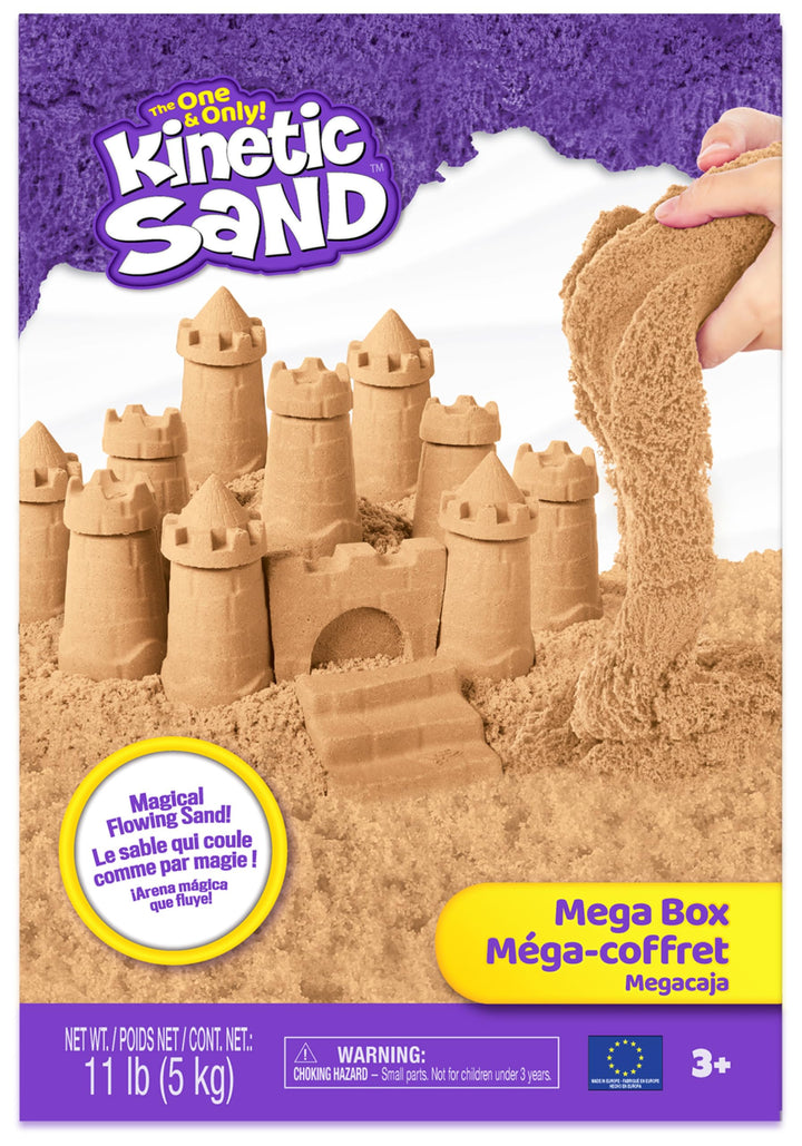 Kinetischer Sand 5 kg Naturbraun für Kinder ab 3 Jahren