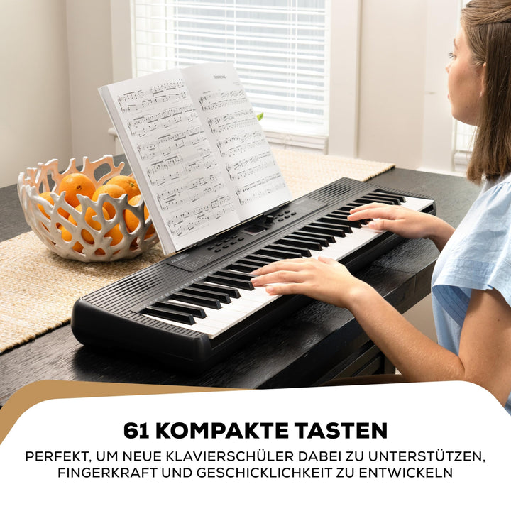 Keyboard Piano 61 Tasten mit 300 Sounds für Einsteiger - Bild 4
