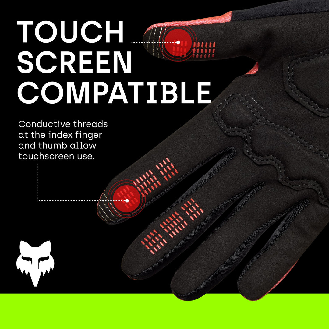 MTB-Handschuhe Damen Gel-Polsterung 4-Wege-Stretch Touchscreen M - Bild 4