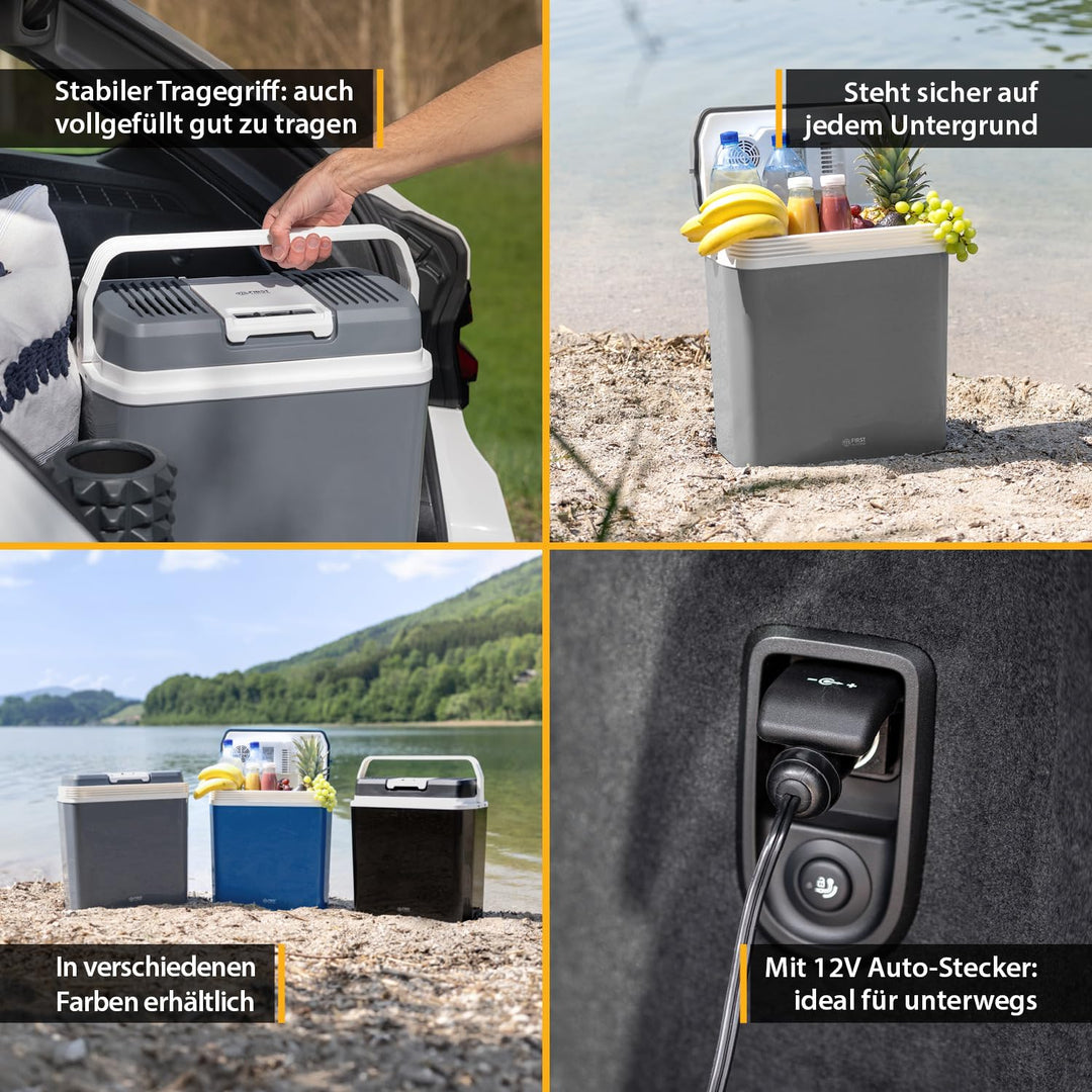 Elektrische Kühlbox 24L 12V/230V kühlend &amp; wärmend für Camping - Bild 4