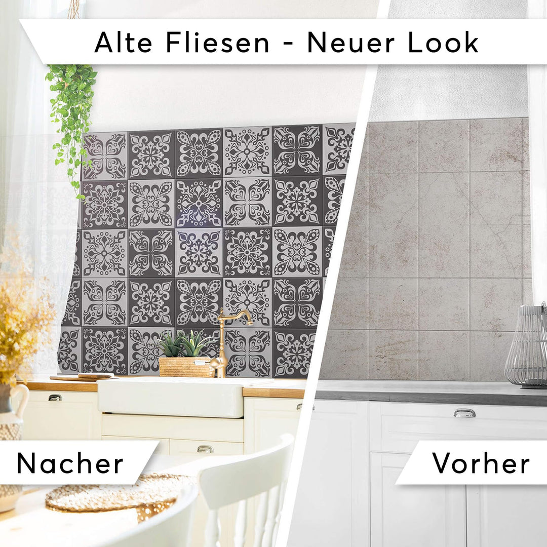 Fliesenfolie Mosaik selbstklebend 10x10 cm 36er-Set für Bad und Küche - Bild 3