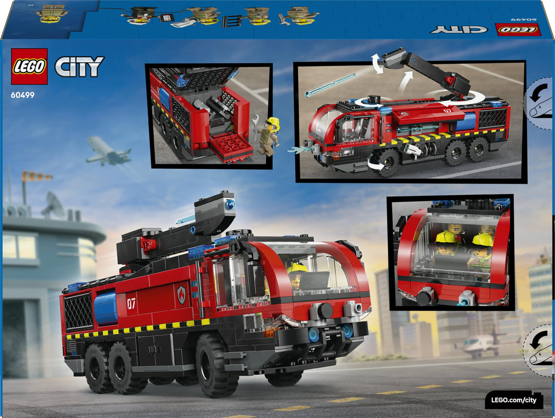 Flughafenlöschfahrzeug Bauset 691 Teile mit 4 Minifiguren ab 7 Jahre - Bild 12
