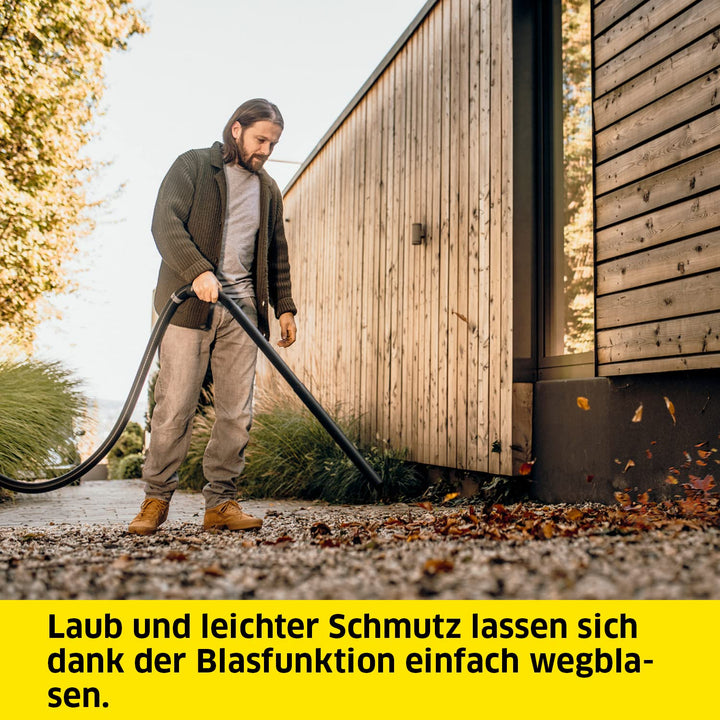 Nass-Trockensauger 1200W 25L Edelstahl mit Blasfunktion - Bild 7