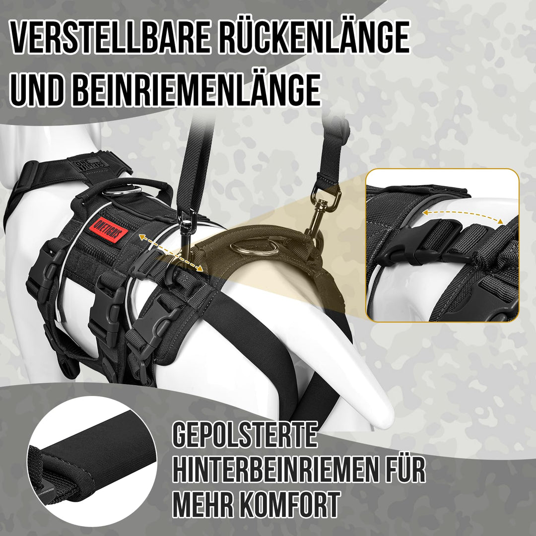 Hundegeschirr Hebegeschirr 2 Griffe Rehabilitation Grosse Hunde - Bild 6