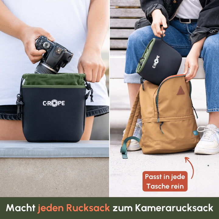 Kamerabeutel Neopren 3er-Set S/M/L mit Fleece-Fütterung - Bild 2