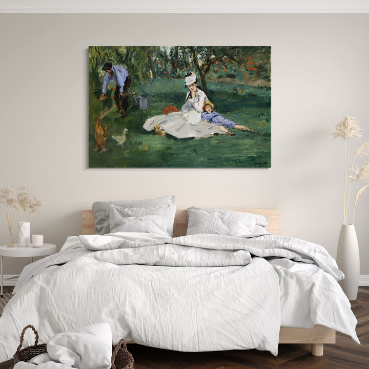 Leinwandbild Manet Familie Monet in Argenteuil 80x60 cm - Bild 6