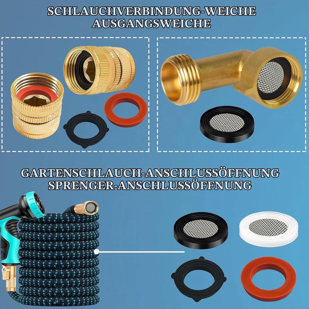 O-Ring und Dichtungsset 1000-teilig 18 Grössen für Sanitär - Bild 7