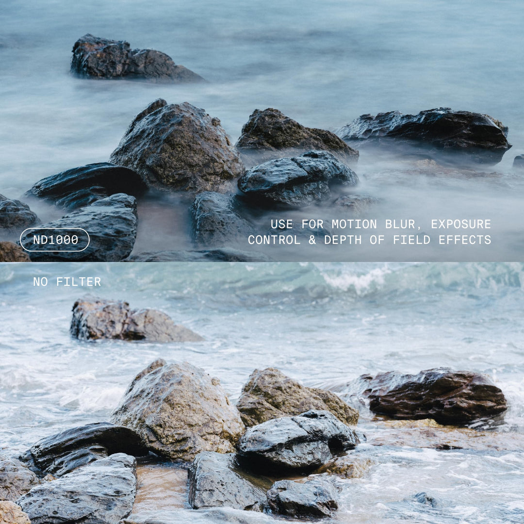 Graufilter-Set 40,5 mm ND8 ND64 ND1000 für Langzeitbelichtung - Bild 7